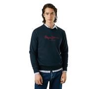 Pepe Jeans Macbeth Plain Crew Sudadera, Dulwich Blue, M Unisex Adulto