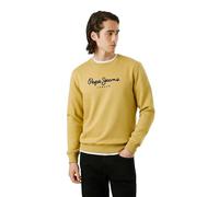 Pepe Jeans Macbeth Plain Crew Sudadera, Cast Yellow, L Unisex Adulto