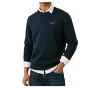 Pepe Jeans Macbeth Small Logo Plain Crew Sudadera, Azul (Dulwich Blue), XXL para Hombre