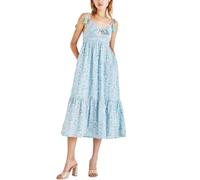 Pepe Jeans Mallory Print Vestido para Mujer, Azul (Wave Blue), XS
