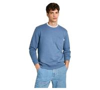 Pepe Jeans Mans Crew, Sudadera Hombre, Blue (Sea Blue),