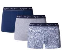 Pepe Jeans Map Tk 3p Bañadores Ajustados para Hombre, Azul (Azul Regal), S