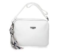 Pepe Jeans Margaret Bandolera Blanco 21x15x6 cms Poliéster y PU by Joumma Bags
