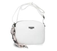 Pepe Jeans Margaret Bandolera Dos Compartimentos Blanco 24x16x7 cms Poliéster y PU by Joumma Bags