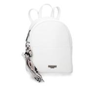 Pepe Jeans Margaret Mochila Casual Blanco 23x26x10 cms Poliéster y PU L by Joumma Bags