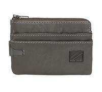 Pepe Jeans Marshal Monedero con Tarjetero Gris 11x7x1,5 cms Piel