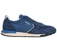 Pepe Jeans Marvin Match M - Tenis para Hombre, Color Azul (Dark Denim Blue), Talla 8
