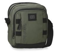 Pepe Jeans Matlock Bandolera Grande Verde 22x27x10 cms Piel Sintética y Poliéster by Joumma Bags