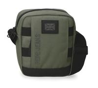 Pepe Jeans Matlock Bandolera Pequeña Verde 15x19,5x6 cms Piel Sintética y Poliéster by Joumma Bags