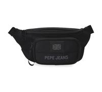 Pepe Jeans Matlock Riñonera Negro 30x13x5 cms Piel Sintética y Poliéster by Joumma Bags