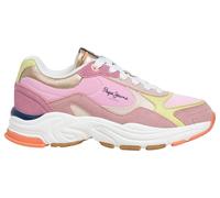 Pepe Jeans MAVE Neon G Sneak, Rosa (Rosa Sucio), 13.5 UK