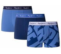 Pepe Jeans Maxi Logo Tk 3p Bañadores Ajustados para Hombre, Azul (Azul Regal), S