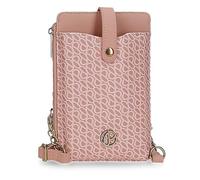 Pepe Jeans Megan Bandolera Pequeña Rosa 9,5x16,5 cms Piel sintética