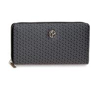 Pepe Jeans Megan Billetero con Tarjetero Negro 19,5x10x2 cms Piel sintética