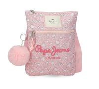 Pepe Jeans MIA Bandolera Plana Rosa Claro 20x24x1 cm Poliéster by Joumma Bags
