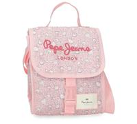 Pepe Jeans MIA Bandolera Porta Alimentos térmica Rosa Claro 20x23x14 cm Poliéster by Joumma Bags