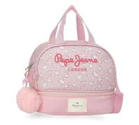 Pepe Jeans MIA Bandolera Porta Alimentos térmica Rosa Claro 25x19x15 cm Poliéster by Joumma Bags