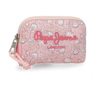 Pepe Jeans MIA Monedero Rosa Claro 12x8x2 cm Poliéster by Joumma Bags