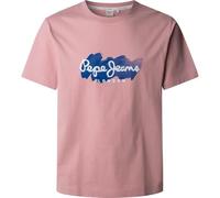 Pepe Jeans Camiseta 'Milton' azul / rosa / blanco, Talla XXL