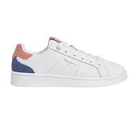 Pepe Jeans Milton Soft, Zapatilla Mujer, White, 38 EU