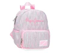 Pepe Jeans Miri Mochila Casual, Rosa, 19x23x10 cms