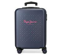 Pepe Jeans Molly, Maleta De Cabina Rígida 55cm Niñas, Multicolor, Media