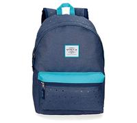 Pepe Jeans Molly Mochila Adaptable a Carro Azul 31x42x17,5 cms Poliéster 22.79L