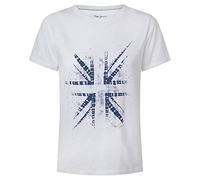 Pepe Jeans Mona T-Shirt, Blanco (White), L para Mujer