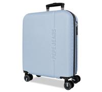 Pepe Jeans Montana Maleta de Cabina Azul 40x55x20 cms Rígido ABS Cierre TSA Integrado 37 L 3 kgs Equipaje de Mano