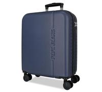 Pepe Jeans Montana Maleta de Cabina Azul 40x55x20 cms Rígido ABS Cierre TSA Integrado 37 L 3 kgs Equipaje de Mano