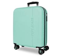 Pepe Jeans Montana Maleta de Cabina Azul 40x55x20 cms Rígido ABS Cierre TSA Integrado 37 L 3 kgs Extensible Equipaje de Mano