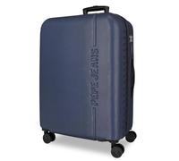 Pepe Jeans Montana Maleta Mediana Azul 48x68x27 cms Rígido ABS Cierre TSA Integrado 72 L 4,14 kgs