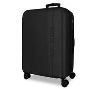 Pepe Jeans Montana Maleta Mediana Negro 48x68x27 cms Rígido ABS Cierre TSA Integrado 72 L 4,14 kgs