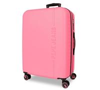 Pepe Jeans Montana Maleta Mediana Rosa 48x68x27 cms Rígido ABS Cierre TSA Integrado 72 L 4,14 kgs