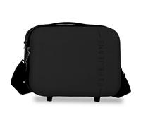 Pepe Jeans Montana Nececer Adaptable Negro 25x21x15 cms Rígido ABS 9,1L 0,8 kgs by Joumma Bags