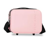 Pepe Jeans Montana Nececer Adaptable Rosa 25x21x15 cms Rígido ABS 9,1L 0,8 kgs by Joumma Bags