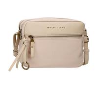 Pepe Jeans Morgan Bandolera Dos Compartimentos Beige 24x16x9 cms Poliéster con detalles en Piel Sintética by Joumma Bags