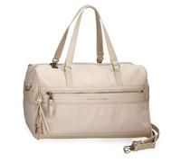 Pepe Jeans Morgan Bolsa de Viaje Beige 40x25x20 cms Poliéster y PU 20L by Joumma Bags