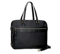 Pepe Jeans Morgan Bolso para Portátil Negro 41x30x14 cms Poliéster y PU by Joumma Bags