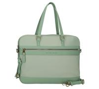 Pepe Jeans Morgan Bolso para Portátil Portatil 15,6 pulgadas Verde 41x30x14 cms Poliéster con detalles en Piel Sintética by Joumma Bags