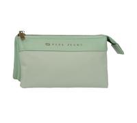 Pepe Jeans Morgan Monedero Verde 17,5x9,5x2 cms Poliéster con detalles en Piel Sintética by Joumma Bags