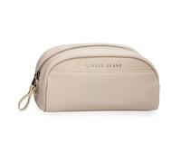 Pepe Jeans Morgan Neceser Beige 23,5x11x7,5 cms Poliéster y PU by Joumma Bags