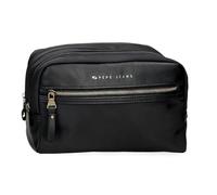 Pepe Jeans Morgan Neceser Negro 26x16x12 cms Poliéster y PU by Joumma Bags