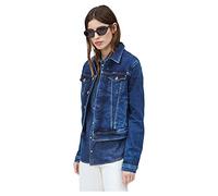 Pepe Jeans Mujer Core Jacket Chaqueta Vaquera, Azul (Denim-HG4), XXS