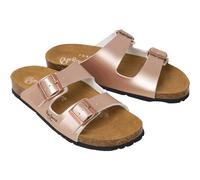 PEPE JEANS Mules correas dobles Oban Classic. Color bronce