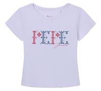 Pepe Jeans Natalie, Camiseta Niñas, White, 6 Years