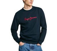 Pepe Jeans New Joe Crew Sudadera, Azul (Dulwich Blue), L para Hombre