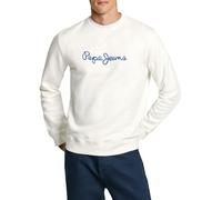 Pepe Jeans New Joe Crew Sudadera, Blanco (Off White), XL para Hombre