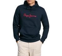 Pepe Jeans Sudadera 'New Joe' azul oscuro / rojo, Talla S