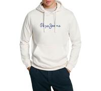 Pepe Jeans New Joe Hoodie Sudadera, Blanco (Off White), XL para Hombre